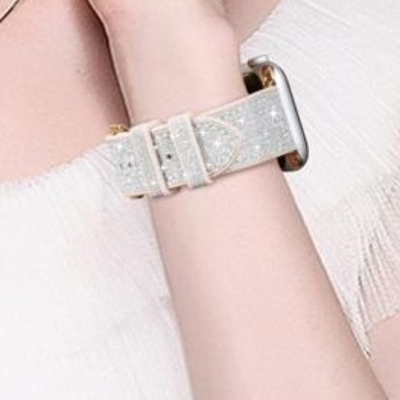 NEW Sparkle Glitter Apple Watch Band - Picture 3 of 3